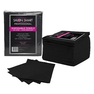 Salon Smart Disposable Towels Black 50pk