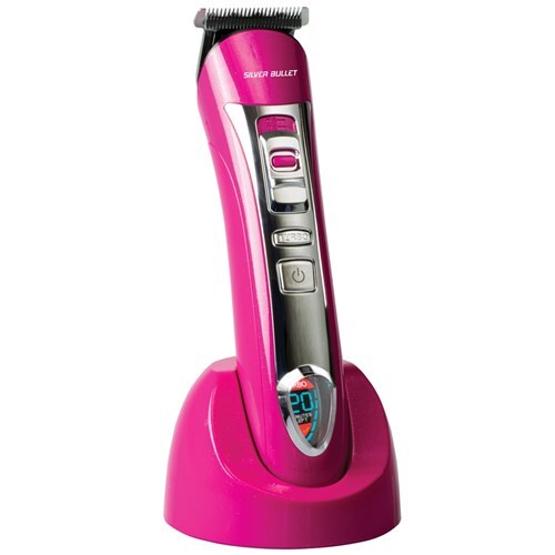 Silver Bullet Lithium Pro 100 Hair Trimmer Pink