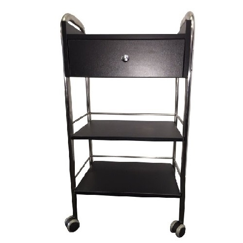 3 Tier 1 Drawer Professional Trolley with Handles