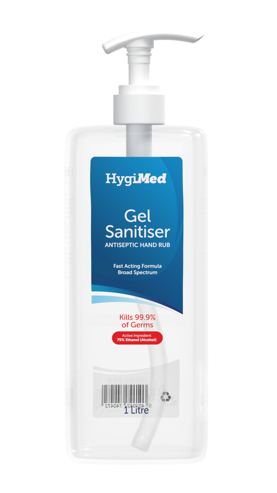 HygiMed Hand Sanitiser 75% Ethanol 1L