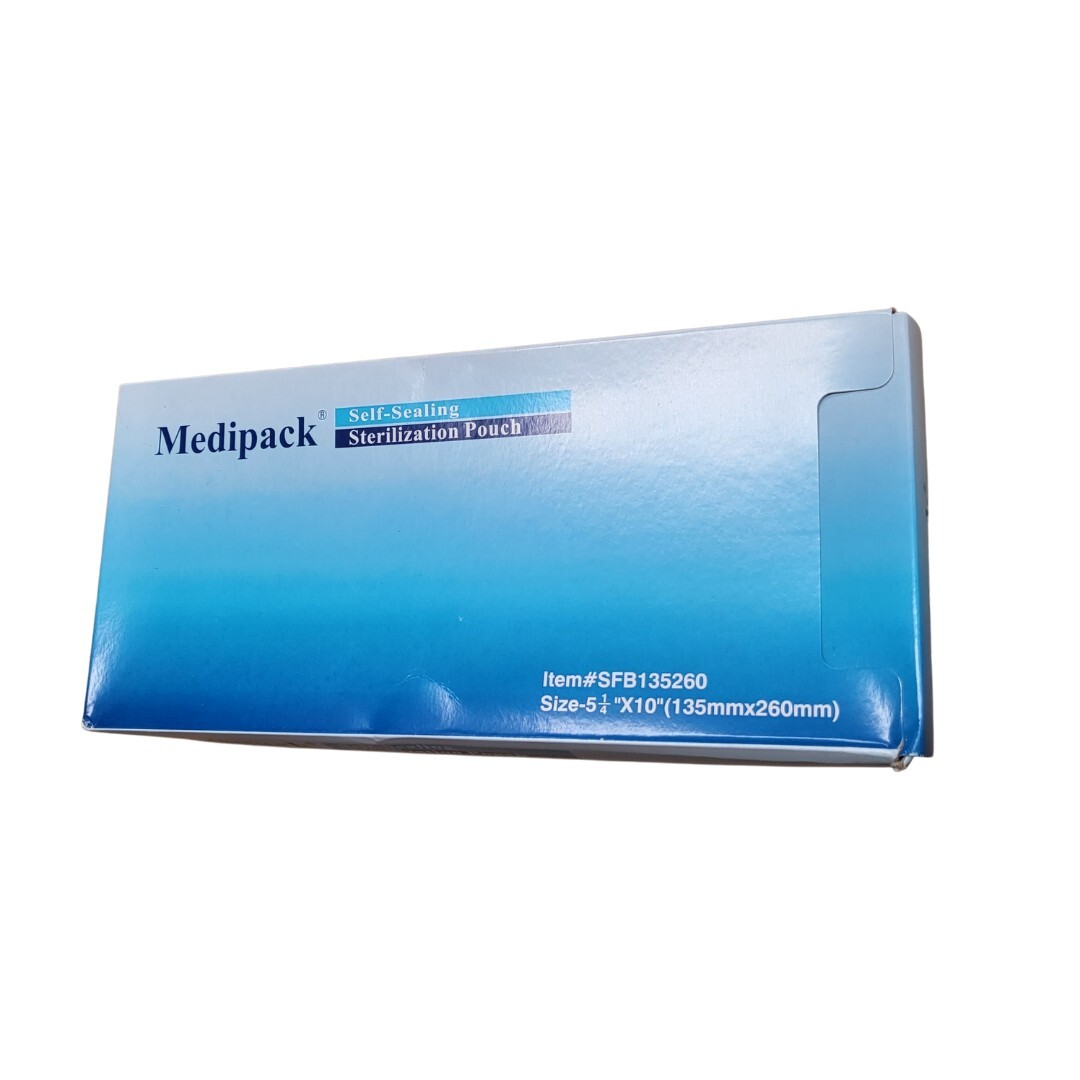 Medipack Autoclave Bags 135mm x 260mm
