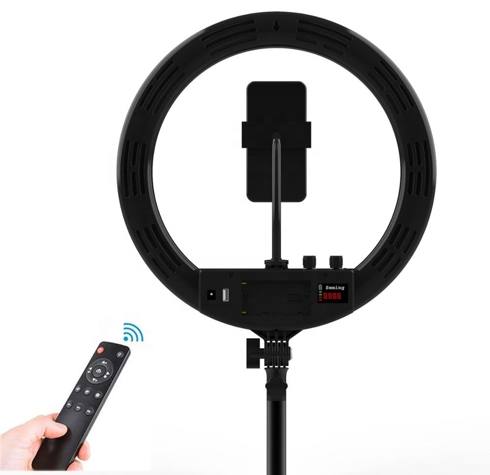 14" Ring Lamp with Remote