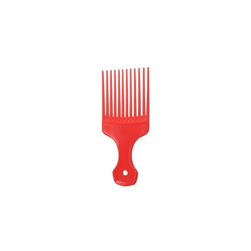 Professional Afro Comb - Red