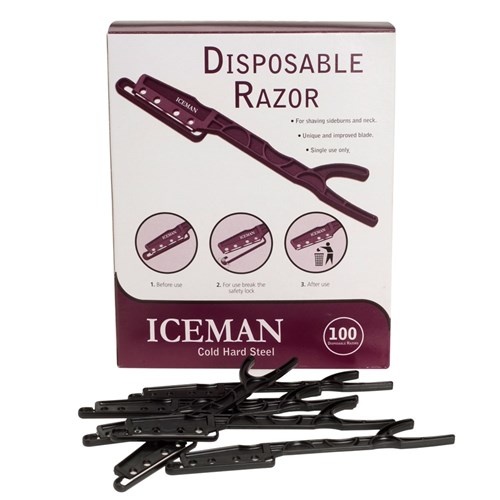 Iceman Disposable Hair Razors - 100pk