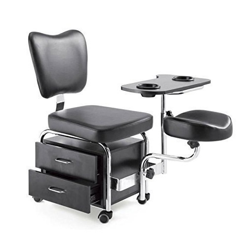 Pedicure Manicure Chair Station with Storage
