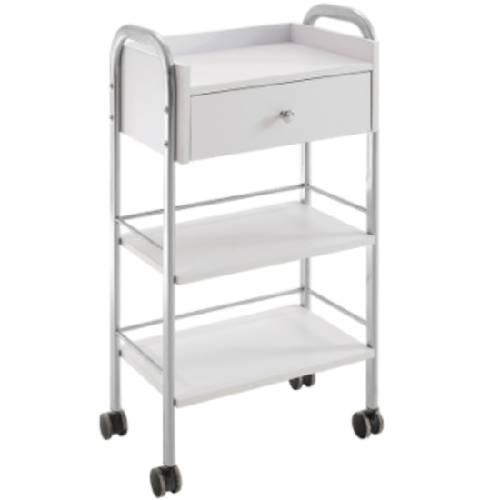 3 Tier 1 Drawer Professional Trolley